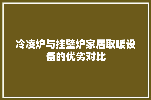 冷凌炉与挂壁炉家居取暖设备的优劣对比 家电维修
