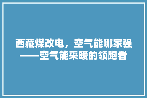 西藏煤改电，空气能哪家强——空气能采暖的领跑者