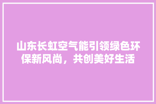 山东长虹空气能引领绿色环保新风尚，共创美好生活 厨房维修