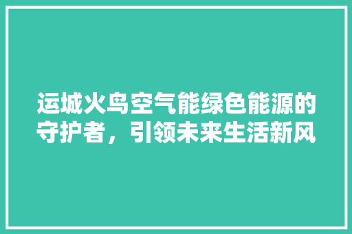 运城火鸟空气能绿色能源的守护者，引领未来生活新风尚