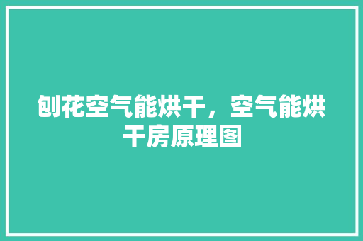 刨花空气能烘干，空气能烘干房原理图 厨房维修