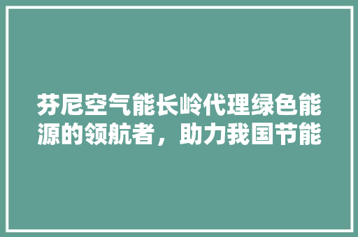 芬尼空气能长岭代理绿色能源的领航者，助力我国节能减排事业 墙体维修