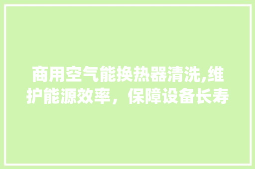 商用空气能换热器清洗,维护能源效率，保障设备长寿_商用空气能换热器清洗 商用空气能换热器清洗,维护能源效率，保障设备长寿_商用空气能换热器清洗 汽车维修
