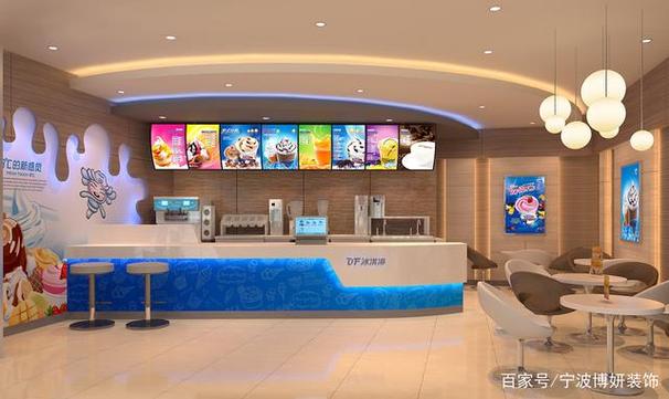 冰品店面装修效果图,打造夏日清凉之地的艺术之旅 墙体维修 冰品店面装修效果图,打造夏日清凉之地的艺术之旅 冰品店面装修效果图,打造夏日清凉之地的艺术之旅 墙体维修